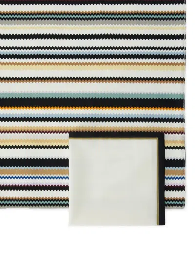 Missoni Geometric-pattern Placemat Set (set Of Four) In Multi
