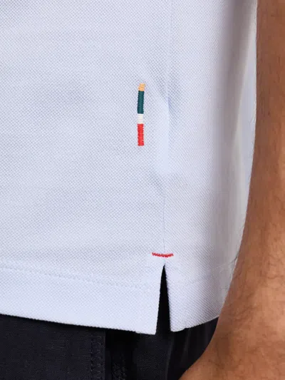 Orlebar Brown Bruno Slim-fit Organic Cotton-piqué Polo Shirt In Blue