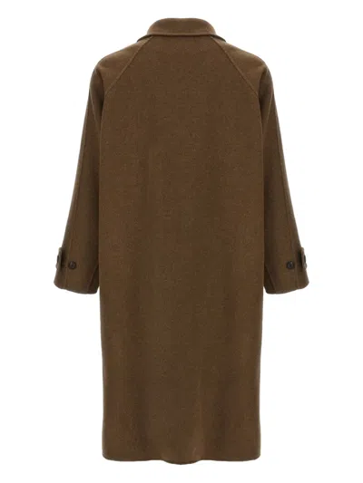 KENET BUTTON-CLOSURE COAT