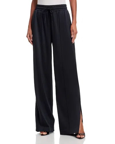 Cinq À Sept Cinq A Sept Damoni Satin Pants In Black