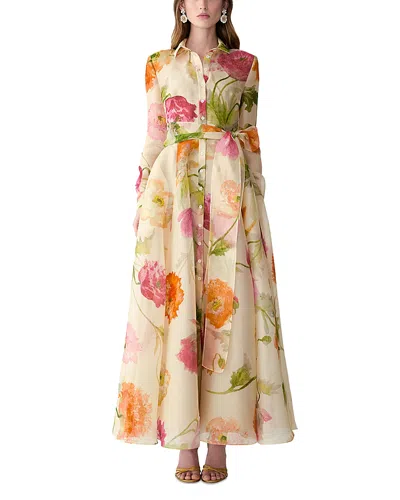 Carolina Herrera Trench Dress In Multi