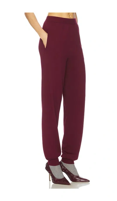 Helsa Kerstin Knit Jogger In Brown