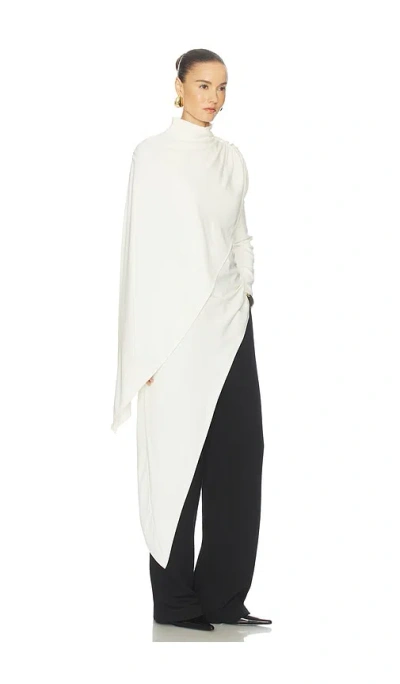 Helsa The Wilhelmina Cape Top In White