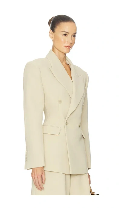 Helsa The Double Breasted S Curve Jacket