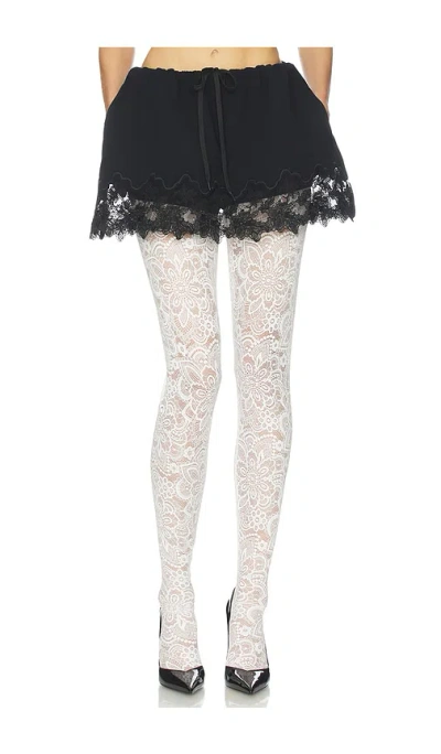 Helsa The Scrunchie Skort In Black