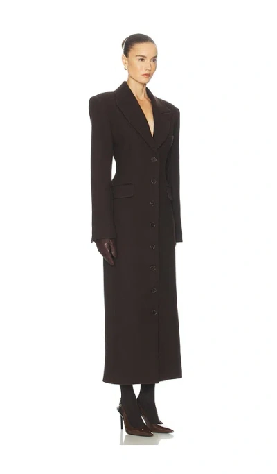 Helsa Italian Wool Blend Topcoat In Black