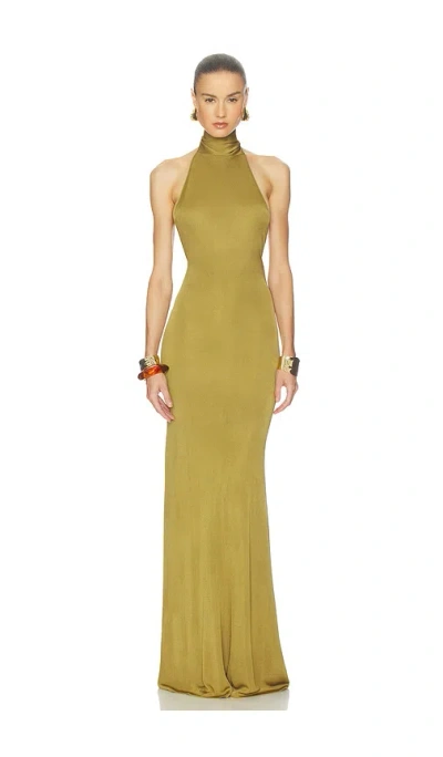 Helsa Novie Maxi Knit Dress In Multi