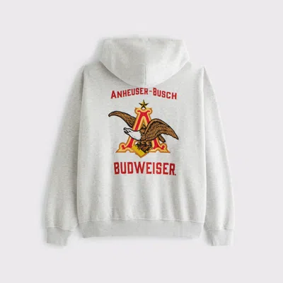 Abercrombie & Fitch Budweiser Full-zip Hoodie In Multi