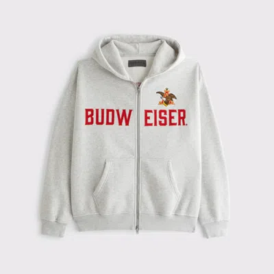 Abercrombie & Fitch Budweiser Full-zip Hoodie In Multi