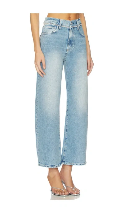 Paige Arellia Ankle Barrel Leg Jeans In Multi