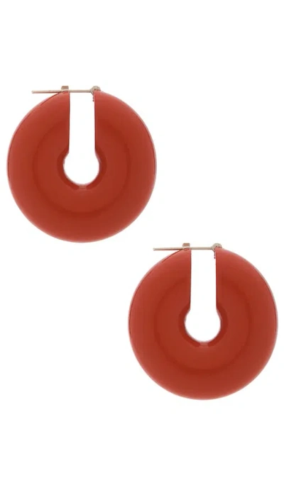Uncommon Matters Stratus Hoops In Red