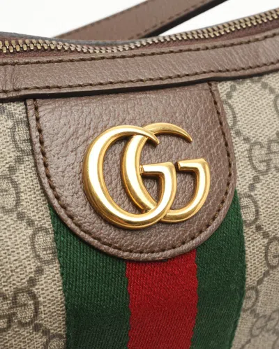 Gucci Men Gg Supreme Fabric Crossbody Bag In Multi