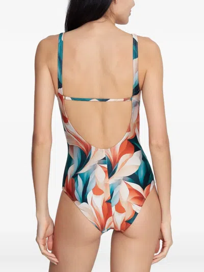 Lygia & Nanny Roberta Printed Swimsuit In Multi