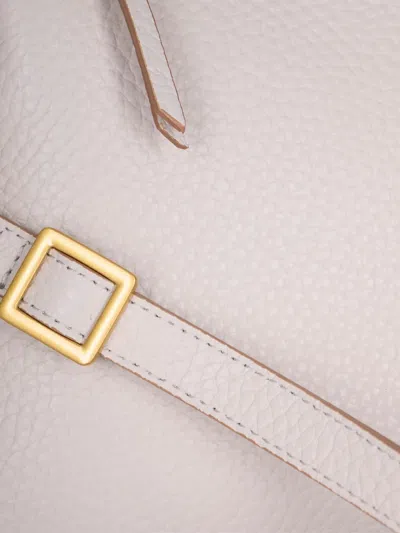Gianni Chiarini Textured Shoulder Bag In Neutral