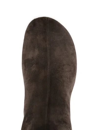 Officine Creative 70mm Suede Ankle Boots In Brown