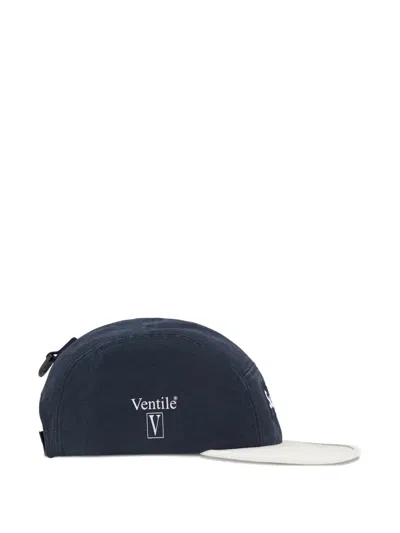 Supreme Ventile Camp Cap Hat In Blue