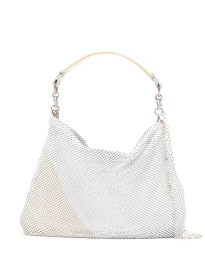 Laura B Rocky Chain-strap Shoulder Bag In Blue