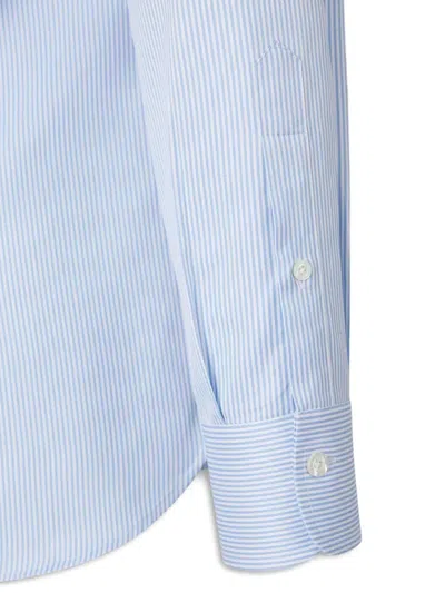 Atelier Munro Classic Button Shirt In Blue