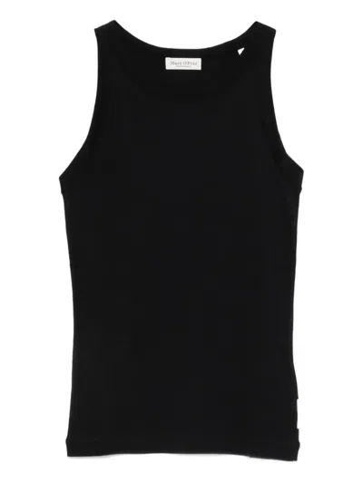 Marc O'polo Racer-back Top In Black