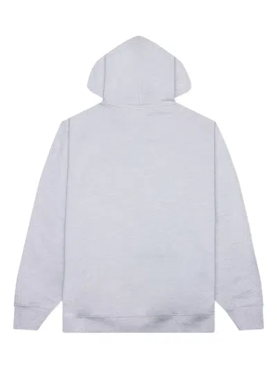 Icecream Sauce Running Dog-print Hoodie In Gray