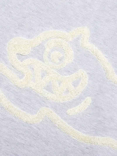 Icecream Sauce Running Dog-print Hoodie In Gray