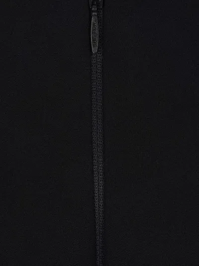 The Row Wool Midi Skirt In Black