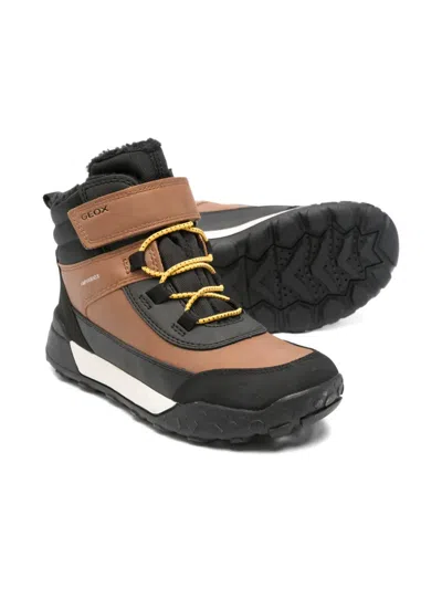 Geox Trekkyup Abx Boots In Brown