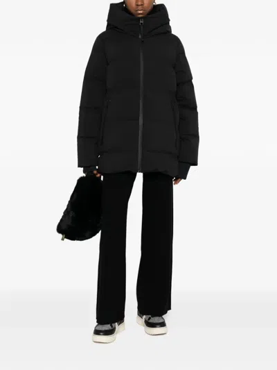 Marc O'polo Zip Hooded Jacket In Black