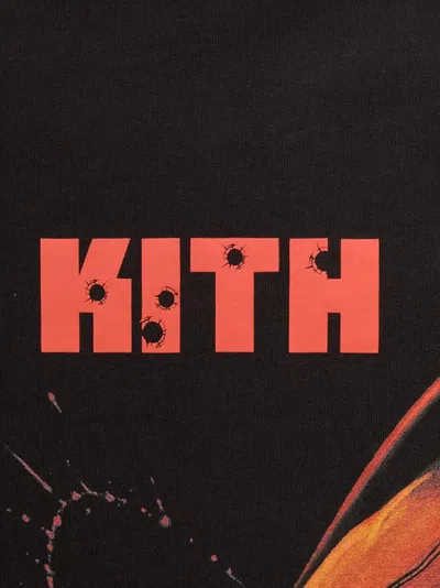 Kith X Marvel Deadpool Wolverine Graphic T-shirt In Black