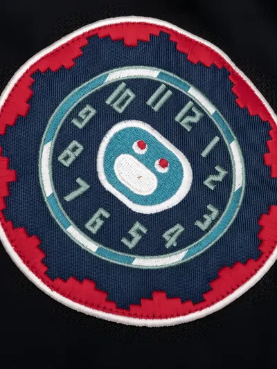 Icecream Party On Long Sleeve Mesh Jersey In Black