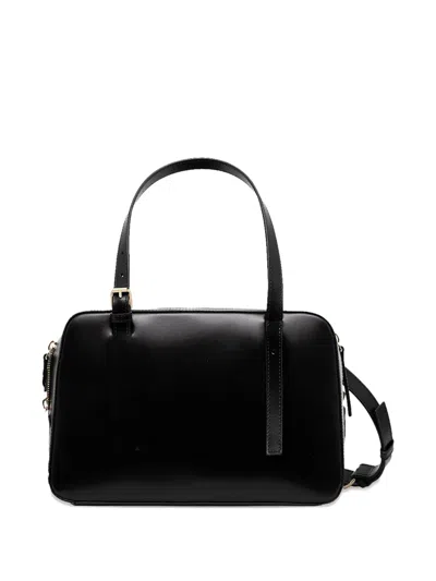 Apc A.p.c. Black Shoulder Bag With Versatile Carrying Options In Black