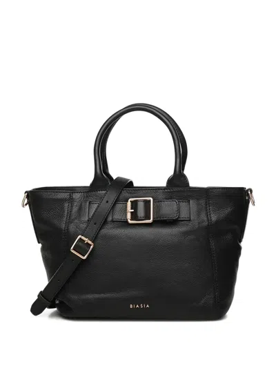Biasia Detachable-strap Shoulder Bag In Black