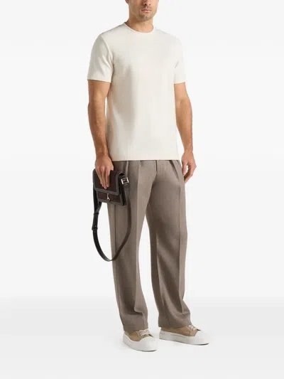 Manière De Voir Matteo Short-sleeve T-shirt In Neutral