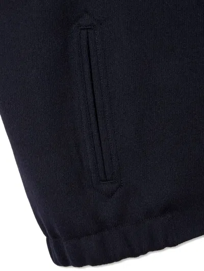 Studio Tomboy Zip-up Wool Jacket In Blue