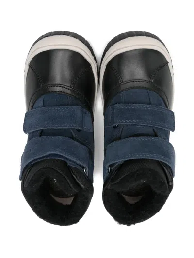 Geox Touch-strap Boots In Blue