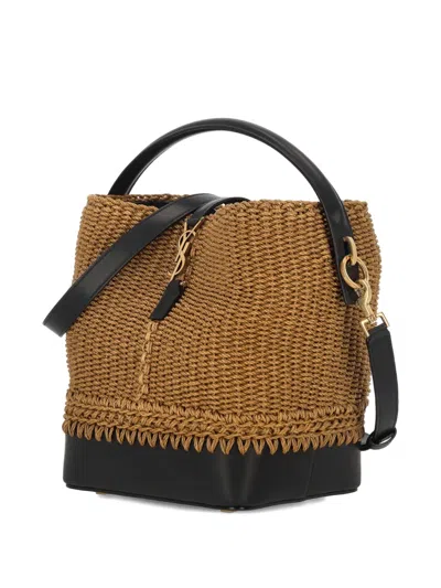 Saint Laurent Le 37 Bucket Bag In Brown