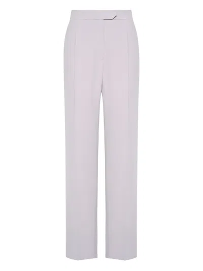 Anouki Pleated Trousers In Gray
