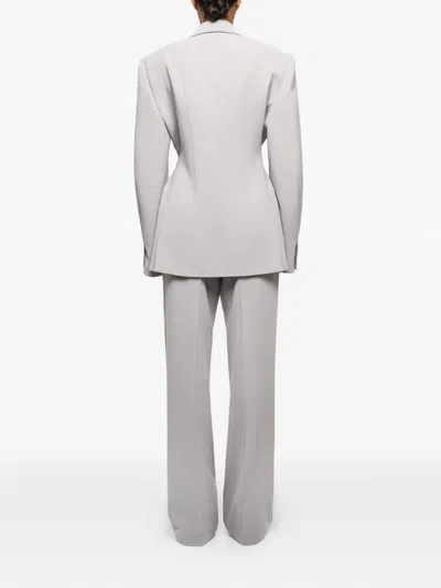 Anouki Pleated Trousers In Gray