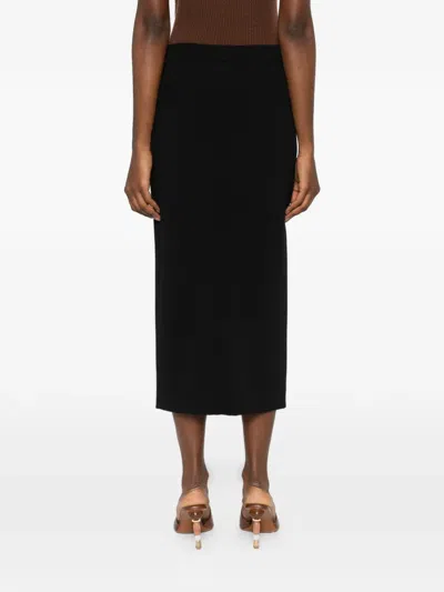 Iblues Noce Midi Skirt In Black