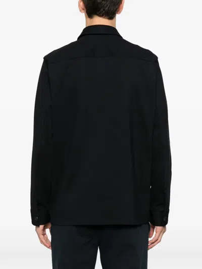 Marc O'polo Buttoned Pocket Overshirt In Blue