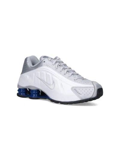 Nike Shox R4 Running Sneakers In White
