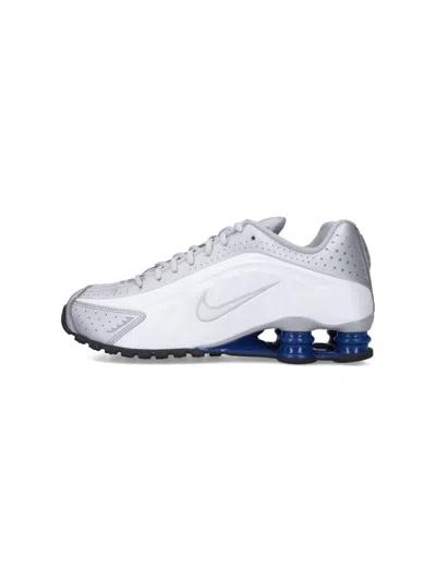 Nike Shox R4 Running Sneakers In White