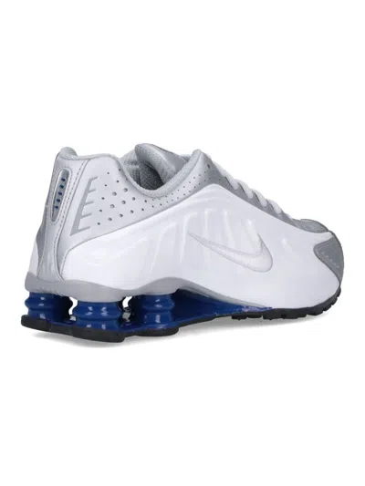 Nike Shox R4 Running Sneakers In White