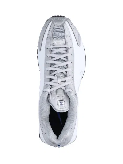 Nike Shox R4 Running Sneakers In White