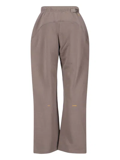 Nike X Nocta Fleece Cs Track Pants In Gray