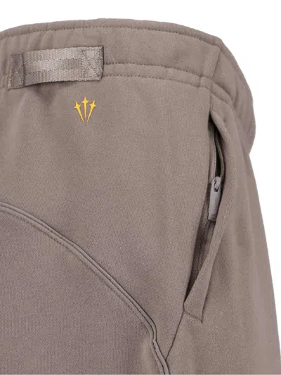 Nike X Nocta Fleece Cs Track Pants In Gray