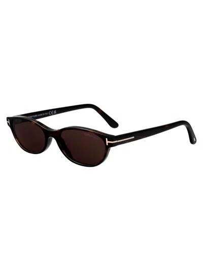 Tom Ford Sunglasses In Brown