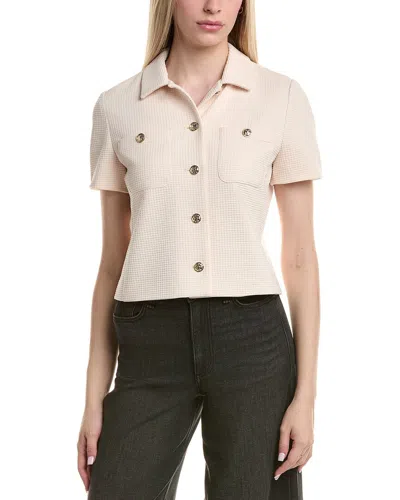 Laundry By Shelli Segal Button-up Jacket In White