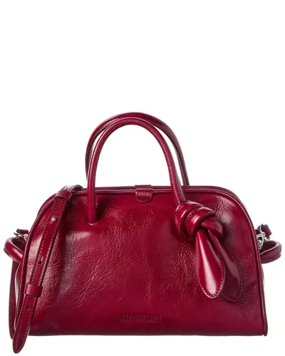 Jacquemus The Turismo Small Leather Shoulder Bag In Red