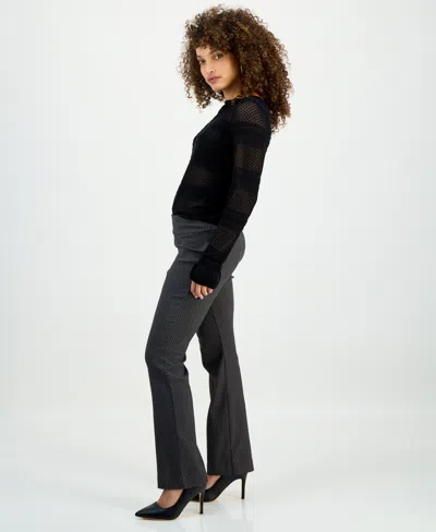 Inc International Concepts Petite Jacquard Mini Bootcut Pants, Macy's Exclusive